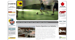 Desktop Screenshot of centrosportivolavalletta.it